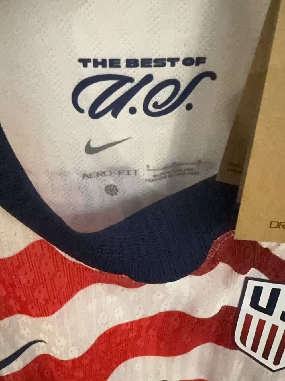 2026 USA Soccer #10 Pulisic Home Jersey NWT Football Shirt Match Day - Picture 8 of 8